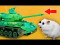 🚀 TANK - Hamster Maze with Traps ☠️[OBSTACLE COURSE]