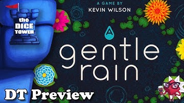 A Gentle Rain the Boardgame - A Dice Tower Preview by Ella