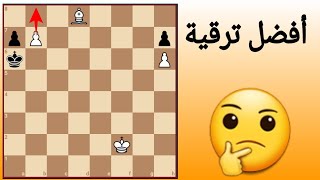 الترقية المستحيلة أغرب ترقية بيدق في عالم الشطرنج