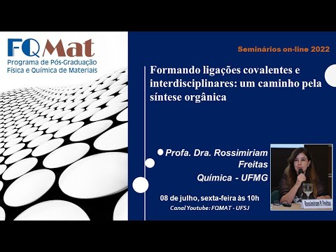 Seminário 2022/1 No 16 - Profa. Dra. Rossimiriam Freitas (UFMG)