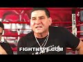 "F'IN MORON...YOU'RE AN IDIOT" - ANGEL GARCIA ERUPTS ON REPORTER FOR NOT ASKING "REAL QUESTION"