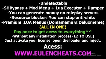 FiveM Mod Menu + Lua Executor + Resource Stopper + AntiCheat Bypass + Dumper (PRIVATE 2 LUA MENUS