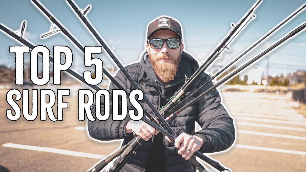 TOP 5 Surf Fishing Rods for 2024 Striped Bass , Bluefish , Jacks