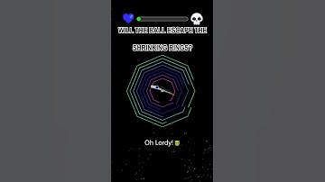 Can the bouncing ball escape this trap? #bouncy #bouncyball #bounce #asmr #adhd