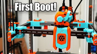 LDO Micron Plus 3D Printer Kit Build First Boot!