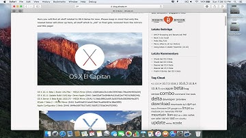 How To install OS X 10.11 El Capitan Beta No Dev Account