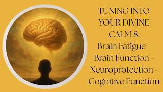 Tuning into Your Divine Calm 8 Brain Fatigue – Brain Function – Neuroprotection – Cognitive Function