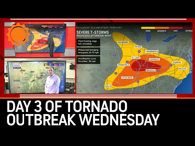 Day 3 Of Tornado Outbreak Happens Wednesday