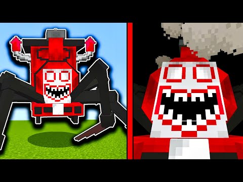 Новый Мод На Чу Чу Чарльз В Майнкрафт Choo Choo Charles Minecraft