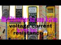 How to check current voltage and resistance with the help of multimeter