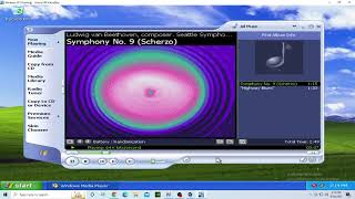Windows Xp Media Player Visualization