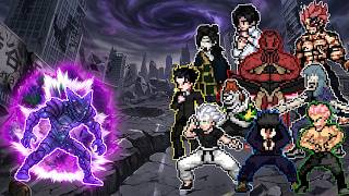 Garou Cosmic Vs All Domain Expansion Users