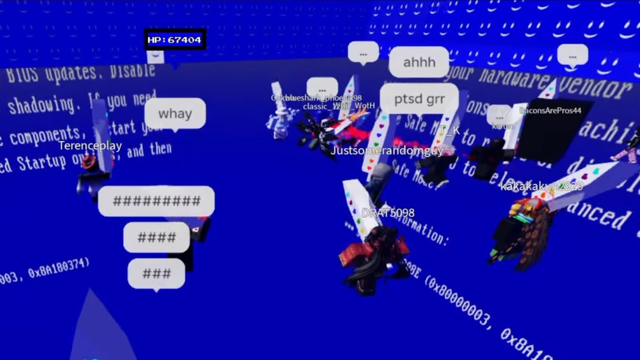 typical rng admin event