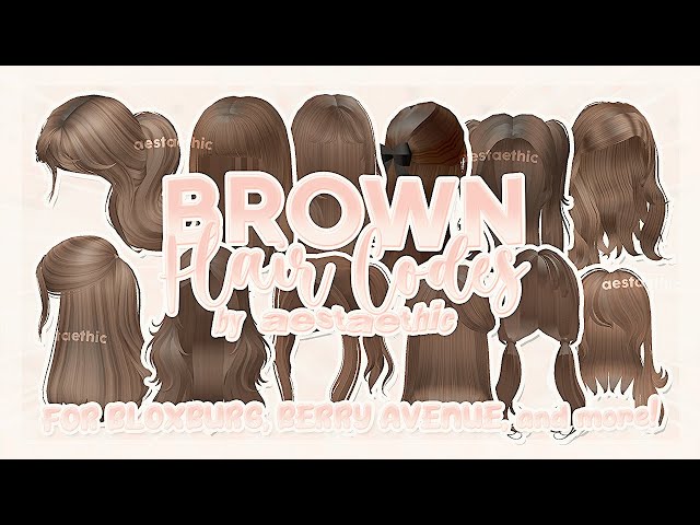 90's Flowy Brown Hair's Code & Price - RblxTrade