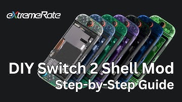 eXtremeRate Nintendo Switch 2 Full Shell Replacement | Step-by-Step Install Guide