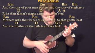 The City of New Orleans (Arlo Guthrie) Ukulele Cover Lesson with Chords/Lyrics chords