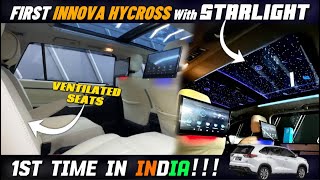 Massive Comfort and Style: Toyota Hycross 2023 - Starlight & Ventilated Seats 🤙 | Hycross Modified