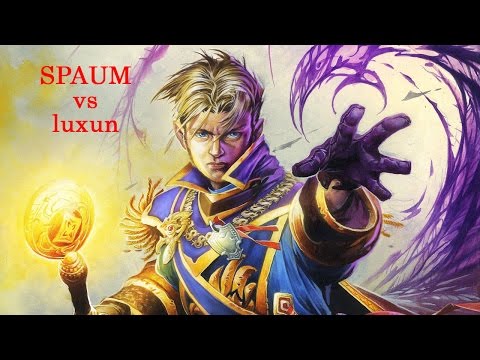Hearthstone: Heroes of Warcraft, рейтинговый, SPAUM vs luxun
