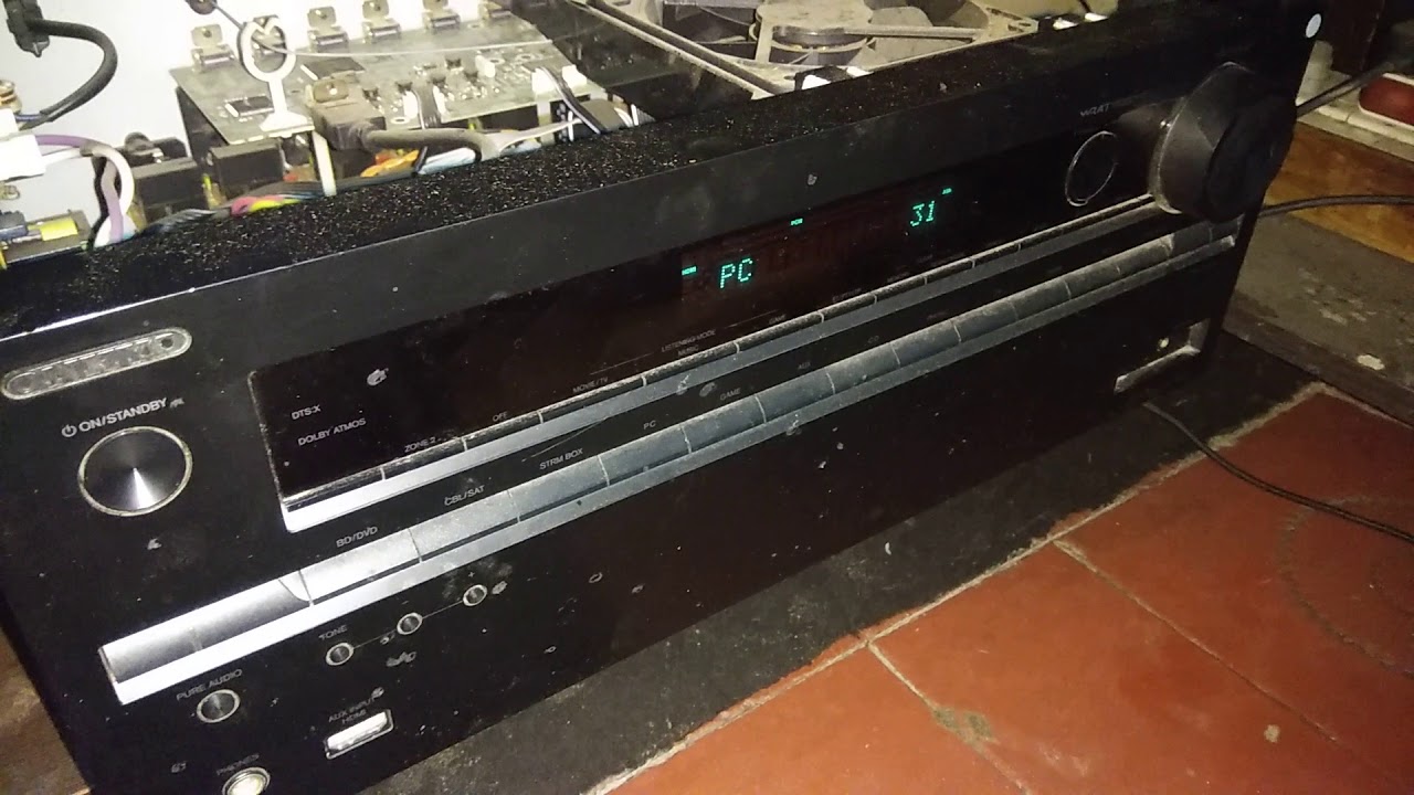 ONkyo TX nr 646 no sound YouTube