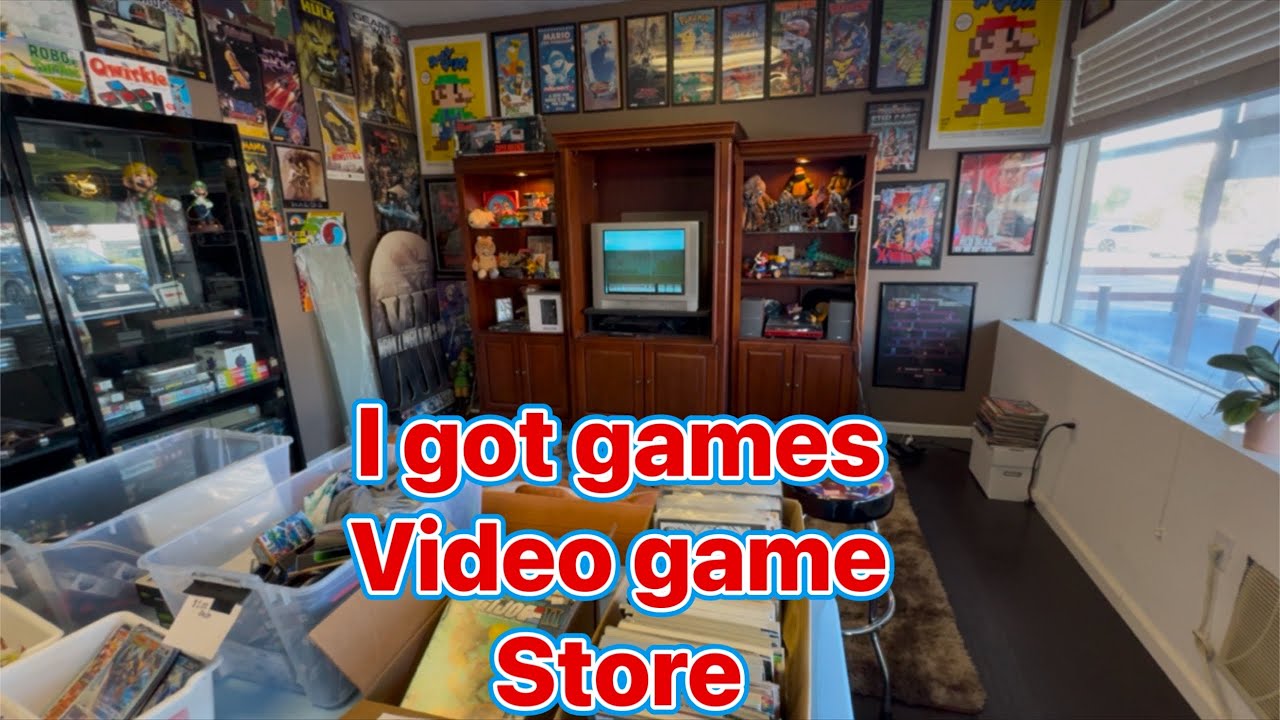 I got games video game store 