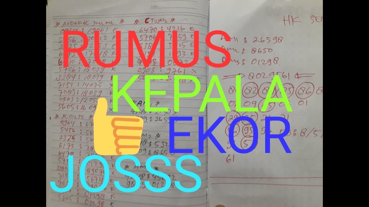 9+ Rumus Ekor Hk Jitu 2020