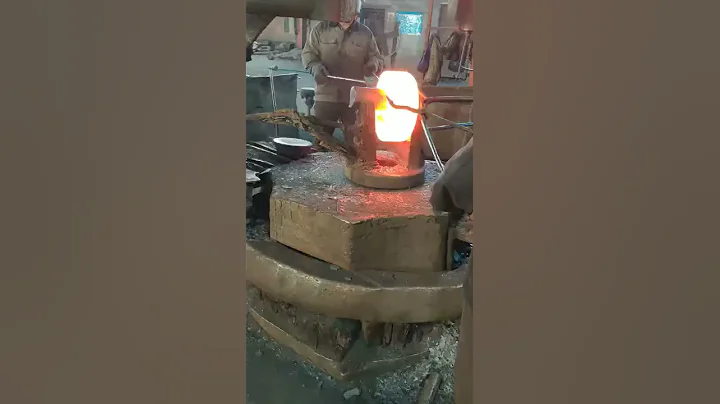 The forging process for our Germany customer order.