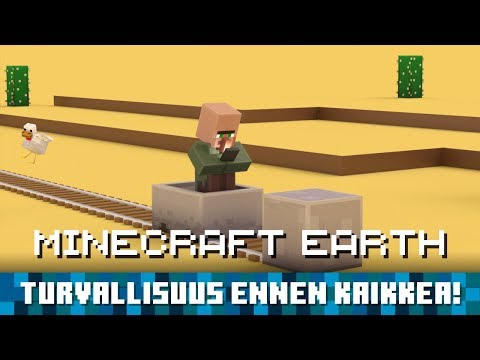 Minecraft Earth: turvallisuus ennen kaikkea! - Minecraft Earth: turvallisuus ennen kaikkea!