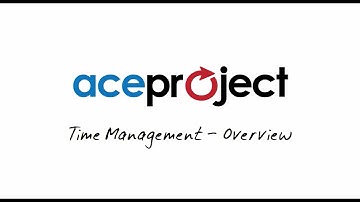 AceProject Time Management Overview