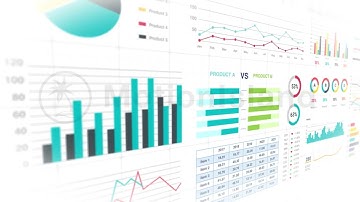 Elevate Your Data Visualization with this After Effects Project Charts, Graphs & Pie Background.