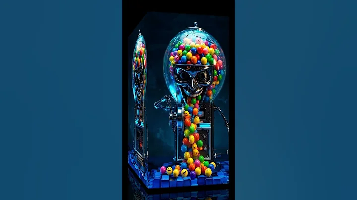 Haunted Gumball Machine Monster || #GumballMonster #FunnyHorror #fearsnap show #shorts