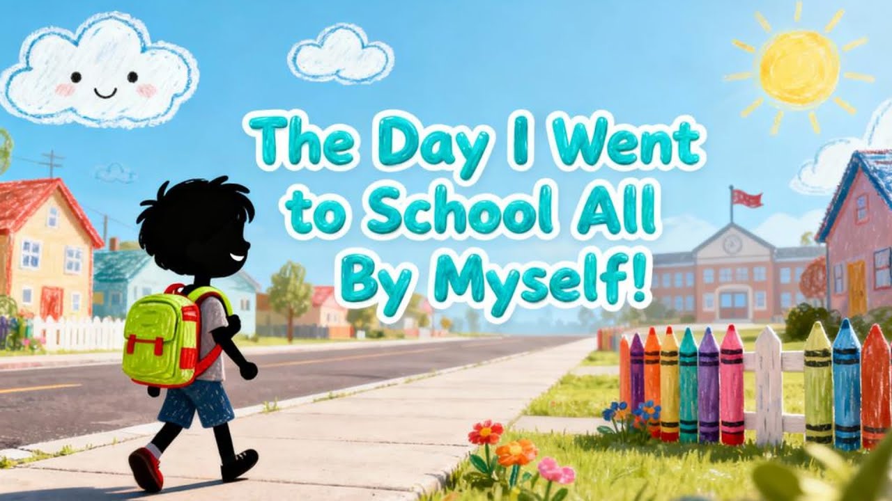 The Day I Went to School All By Myself! | Realistic Fiction