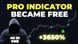 40 INDICATORS IN ONE Most Professional BUY SELL Indicator on TradingView