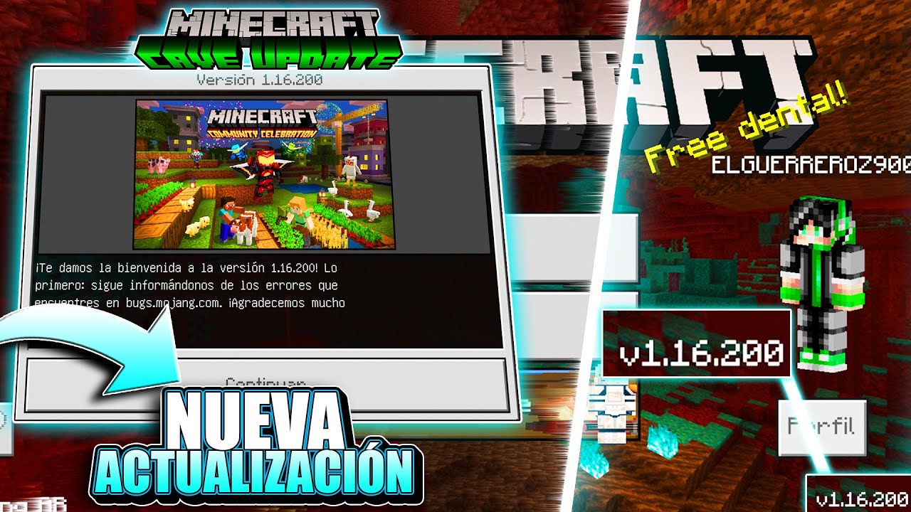 REVIEW DO MCPE 1.16.200 OFICIAL - MELHORIAS NO MINECRAFT PE 1.16