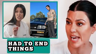 Divorce 🛑 Kourtney finally ends things with Travis Barker to after he gets ex wife pregnant