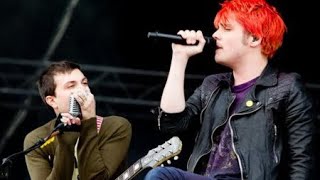 frank iero's backing vocals (ft. gerard way and ray toro)