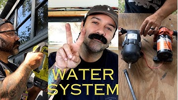 DIY Skoolie Water System Installation | School Bus Conversion