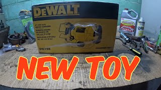 NEW TOY: Dewalt DW756 6” Bench Grinder