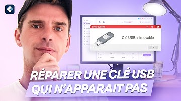Comment réparer une clé USB qui ne s