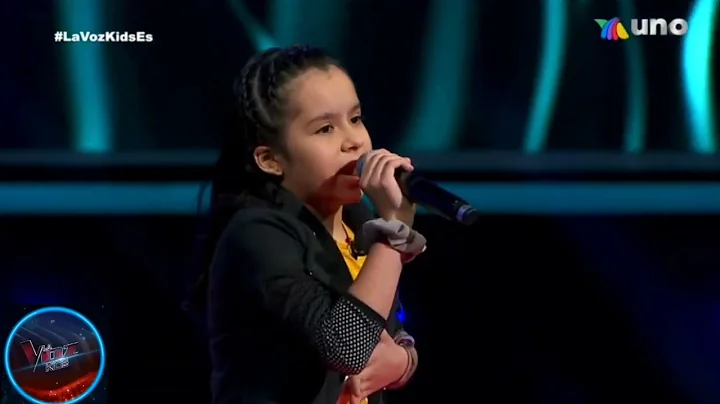 Audiciones a ciegas -Allison Tapia - La Voz Kids M...