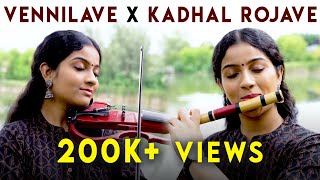 Vennilave Vennilave X Kadhal Rojave MASHUP - Sruthi Balamurali | A.R. Rahman | @TNBalamurali