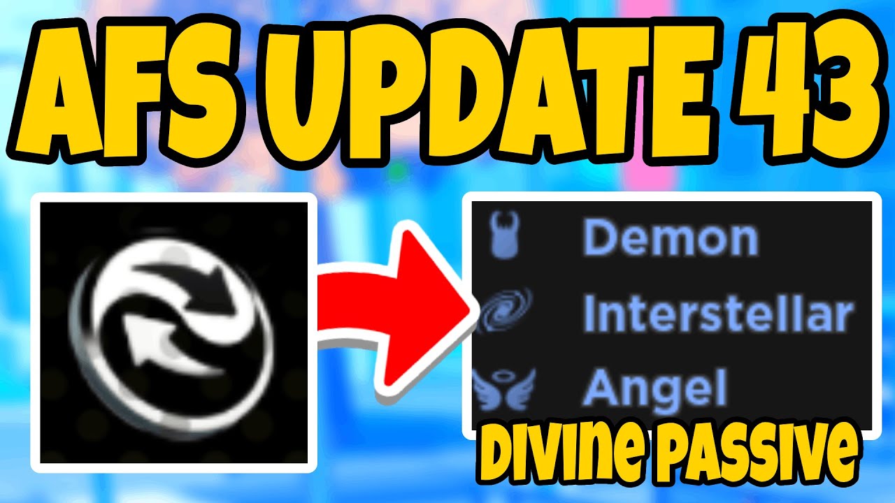 NEW UPDATE 43 DIVINE PASSIVES NEW WORLD NEW PASSIVE TRANSFER AND MORE Anime  Fighters Simulator 