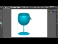 como crear objetos en 3D en illustrator FULL HD
