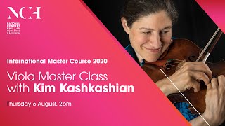 Viola Master Class with Kim Kashkashian - International Master Course