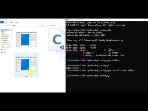 How to Run a C Program in Command Prompt ( CMD ) on Windows 10