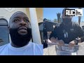 Rick Ross Gets Asked For ID On His Own Property Security Refuses To Give Him Package