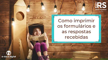Como conseguir as respostas do formulário Google?