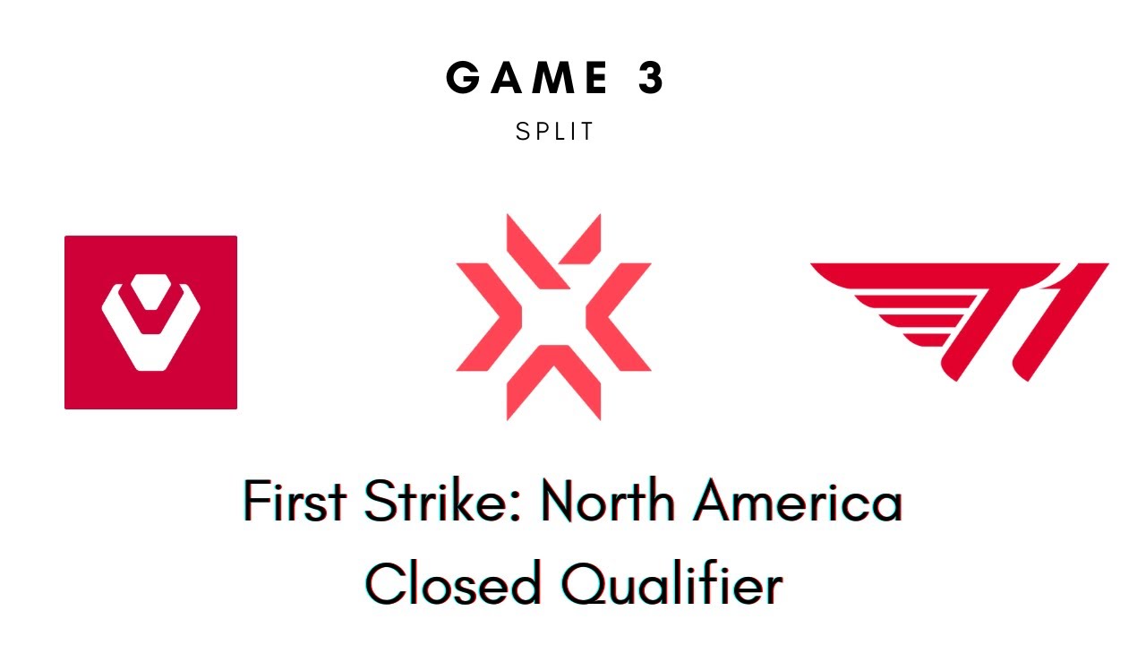 Valorant First Strike Closed Qualifiers Quarterfinals | Sentinels vs T1 Game 3 (FULL GAME)
