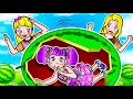 [🐾 DIY Dolls🐾] Poor Rapunzel Vs Amy Sinister Daughter And Mother Grow Watermelons | LOL Suprise DIYs