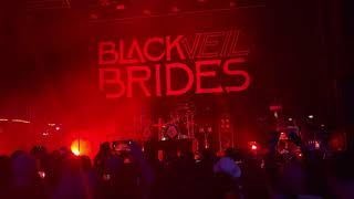 Black Veil Brides - Scarlet Cross (Live - The Warfield San Francisco, CA)