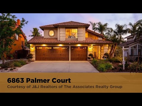 6863 Palmer Court, Chino, CA home video tour